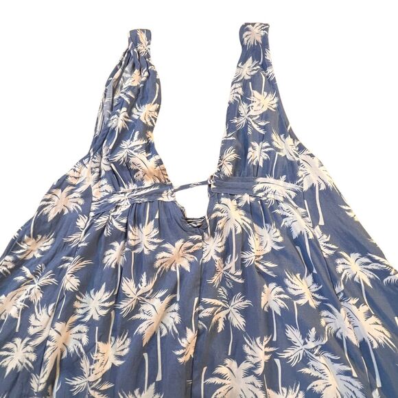Ocean Drive Mini Dress Medium Coconutgirl Hawaiian Beachy Cutout Sundress Garb - Picture 9 of 12